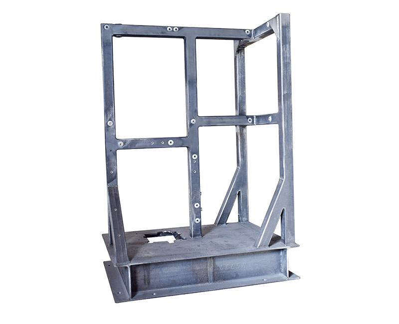 Mechano-welded frame