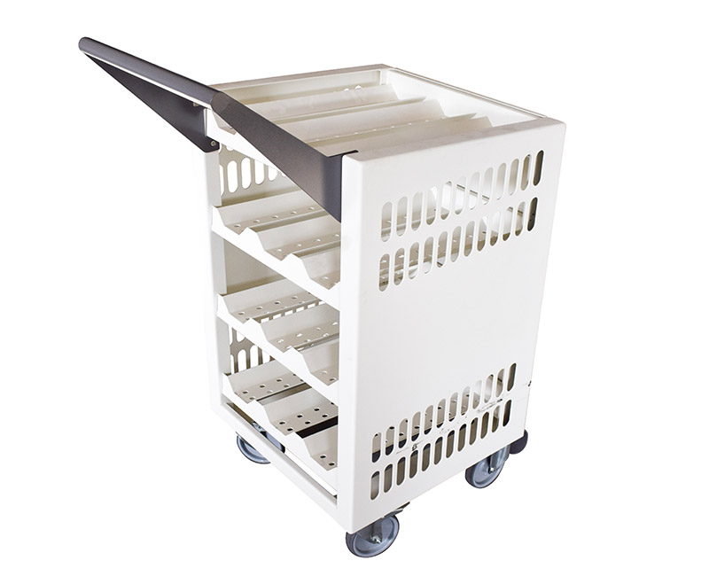 Trolley for gas cylinders